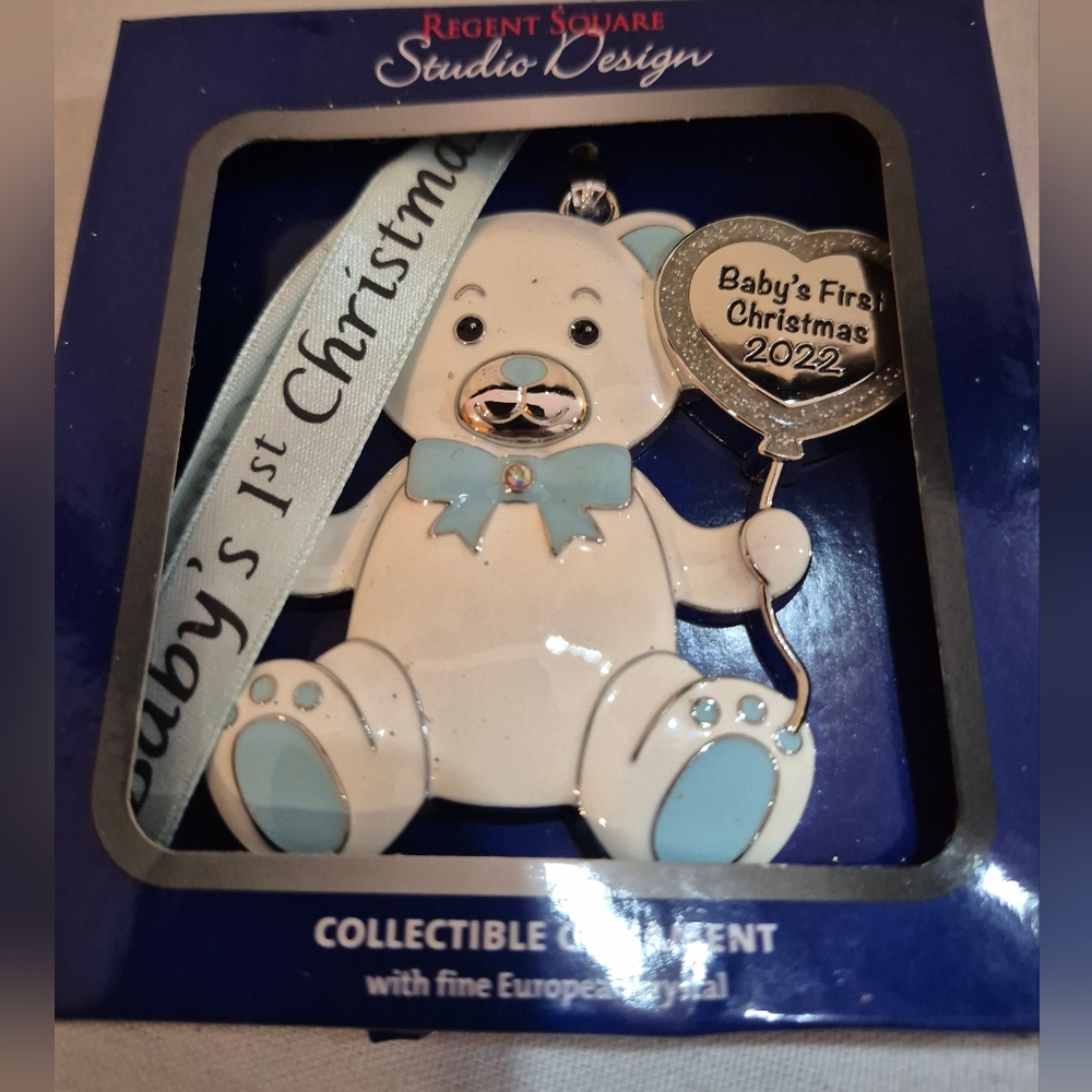 Regent Square Baby's First Christmas Ornament 2022